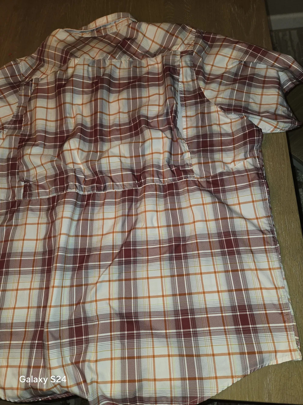 Under Armour Men's 3XL Short Sleeve Plaid Button-Down Fishing Shirt